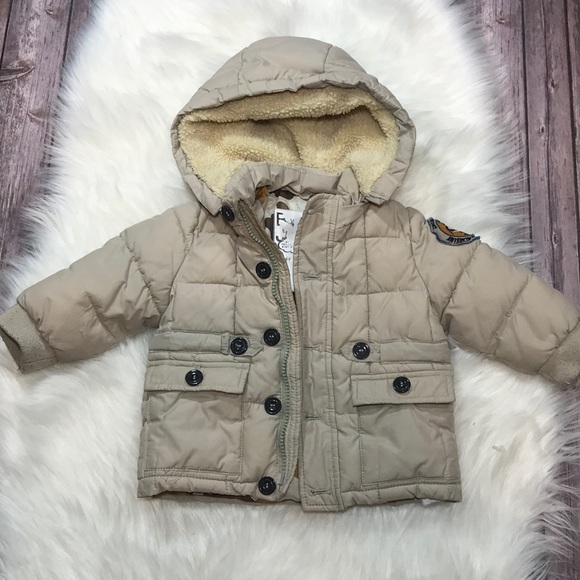 zara baby puffer jacket